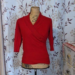 B-wear, Red sweater-shirt. Size: L